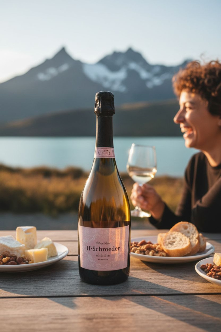 Elaborado con espumantes de alta gama